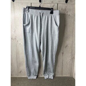 Secret Treasures Womens Gray Jogger Lounge Pants M 8-10 Comfy Sleepwear Casual